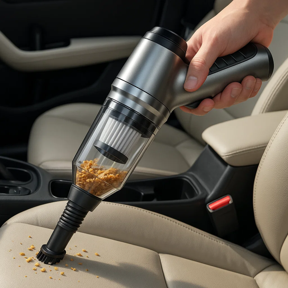 Portable Auto Cleaning Vacuum – Effortless Car Care Anywhere