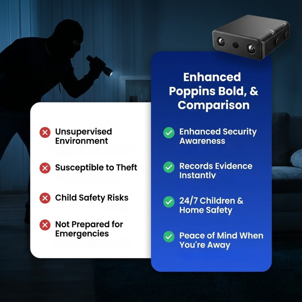 Compact Wi-Fi Surveillance Camera for Everyday Safety
