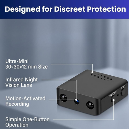 Compact Wi-Fi Surveillance Camera for Everyday Safety