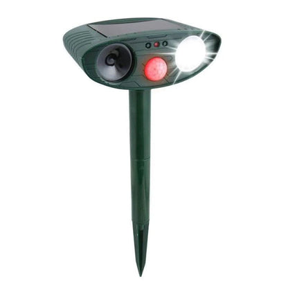 Solar-Powered Motion Sensor Deer Repellent - 4 Pack