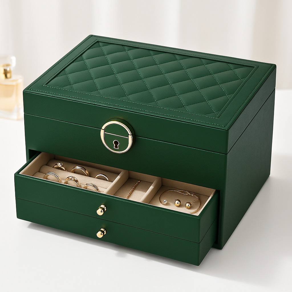 Elegant Multi-Tier Jewelry Organizer for Everyday Essentials
