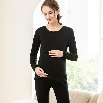 Comfortable Maternity Pajama Set for Women