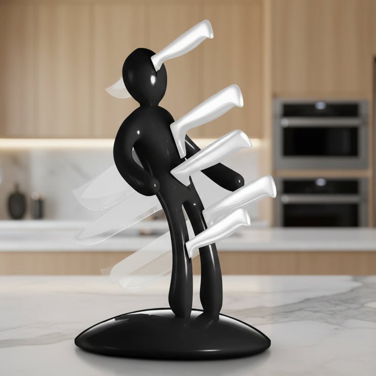 Sleek Knife Holder - Elegant Space-Efficient Design