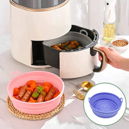 Foldable Silicone Grilling Mat for Air Fryers