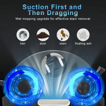 Smart Floor Cleaning Robot: 3-in-1 Vacuum and Mop Solution