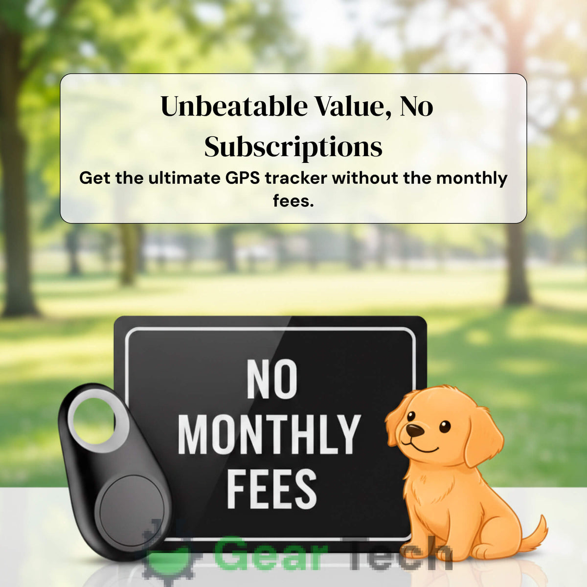 Smart Pet Locator with No Subscription Fees – Live Tracking