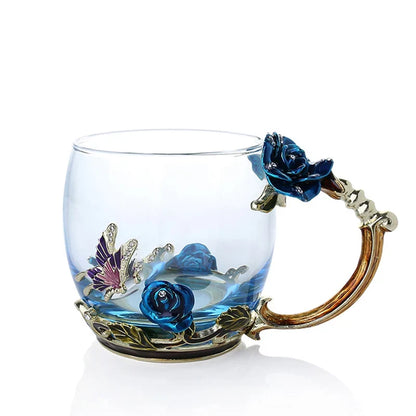 Elegant Coffee and Tea Mug Set - Perfect Gift for Her