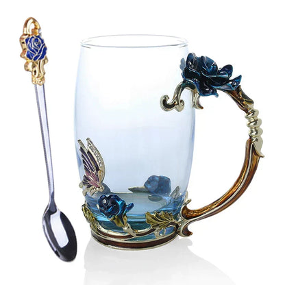 Elegant Coffee and Tea Mug Set - Perfect Gift for Her