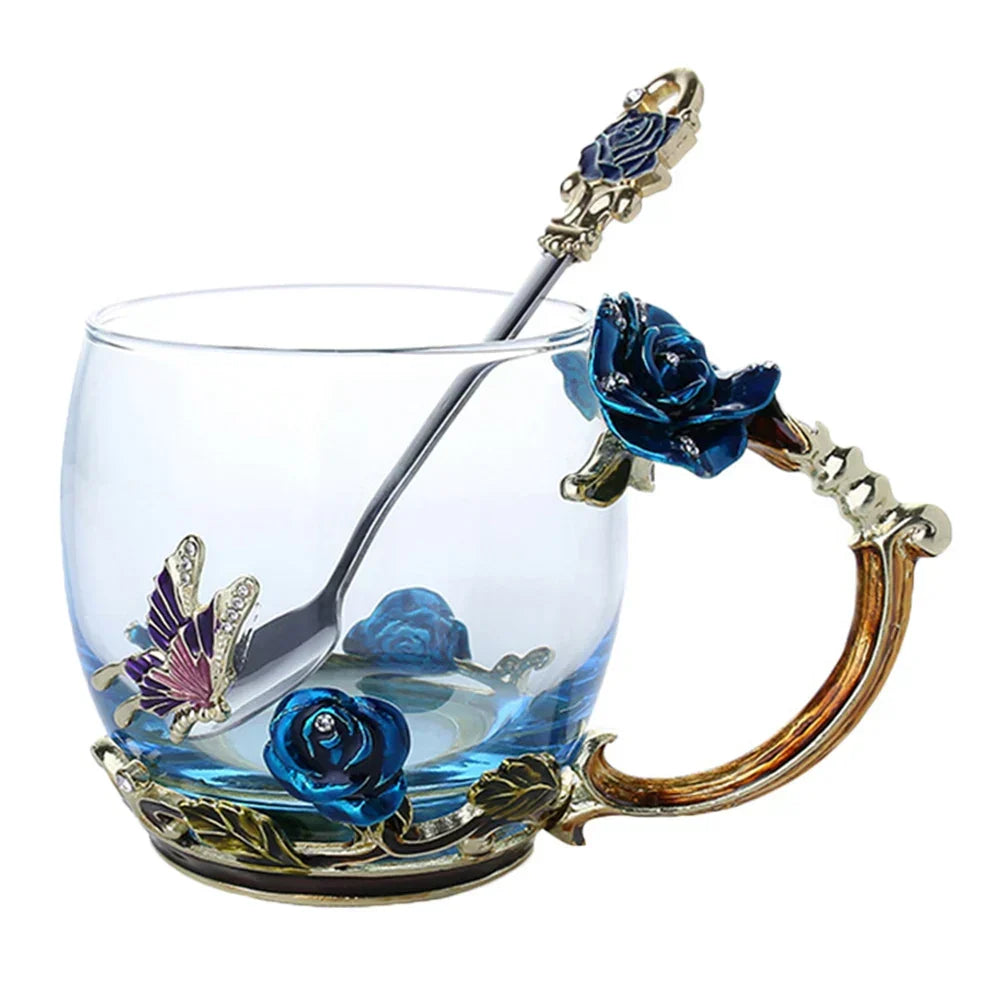 Elegant Coffee and Tea Mug Set - Perfect Gift for Her