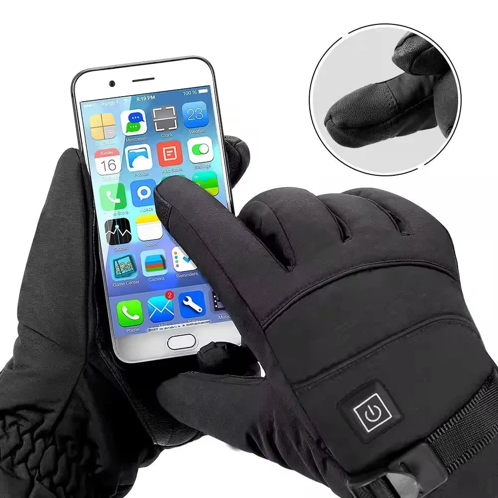 Smart Rechargeable Thermal Gloves – 3 Heat Settings for All