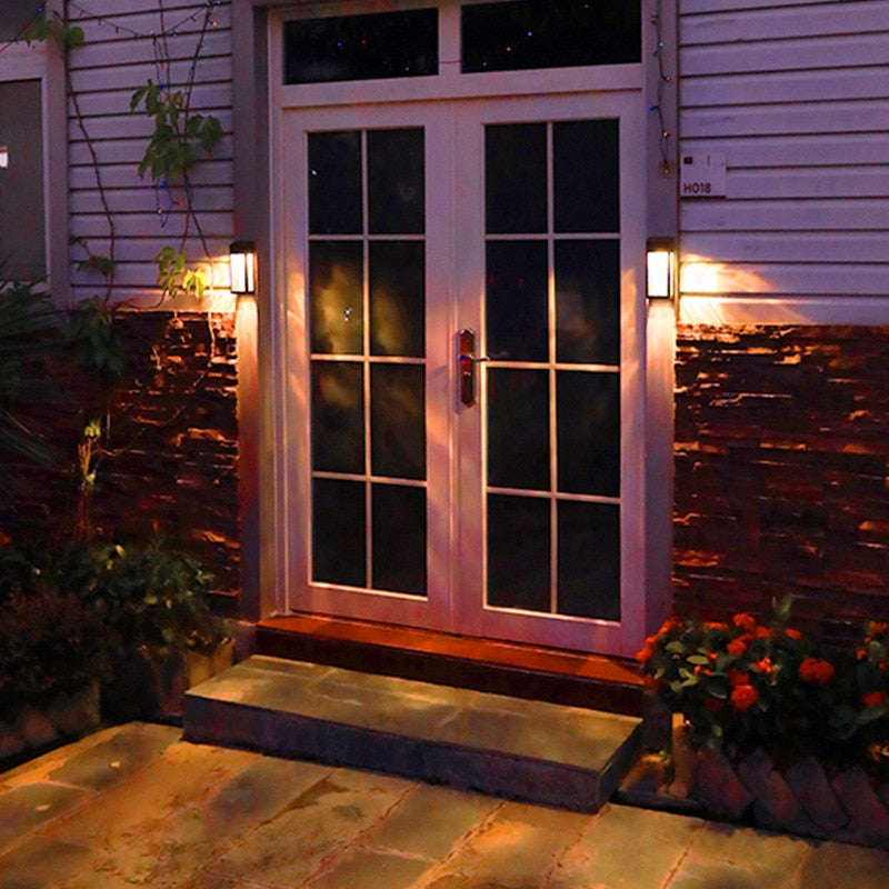 Eco-Friendly Solar Wall Light with Smart Sensor