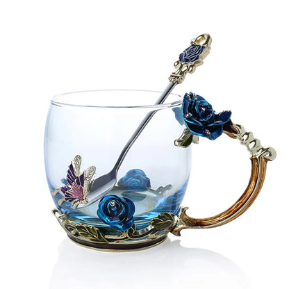 Elegant Coffee and Tea Mug Set - Perfect Gift for Her