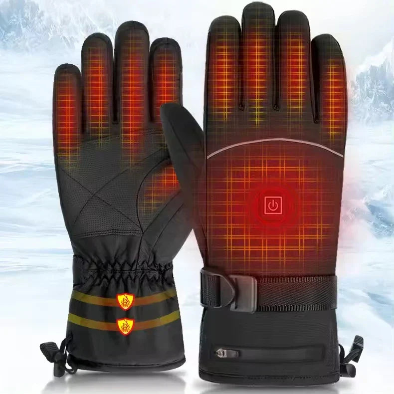 Smart Rechargeable Thermal Gloves – 3 Heat Settings for All