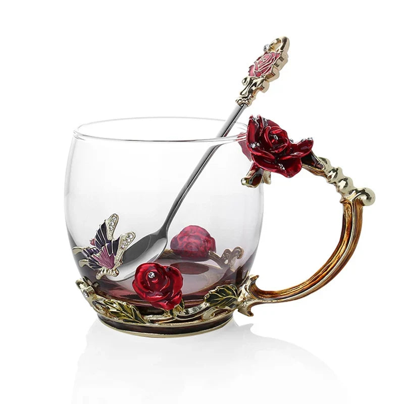 Elegant Coffee and Tea Mug Set - Perfect Gift for Her