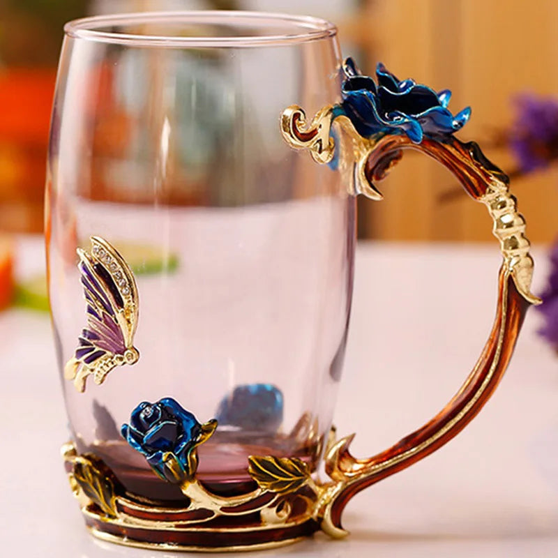 Elegant Coffee and Tea Mug Set - Perfect Gift for Her