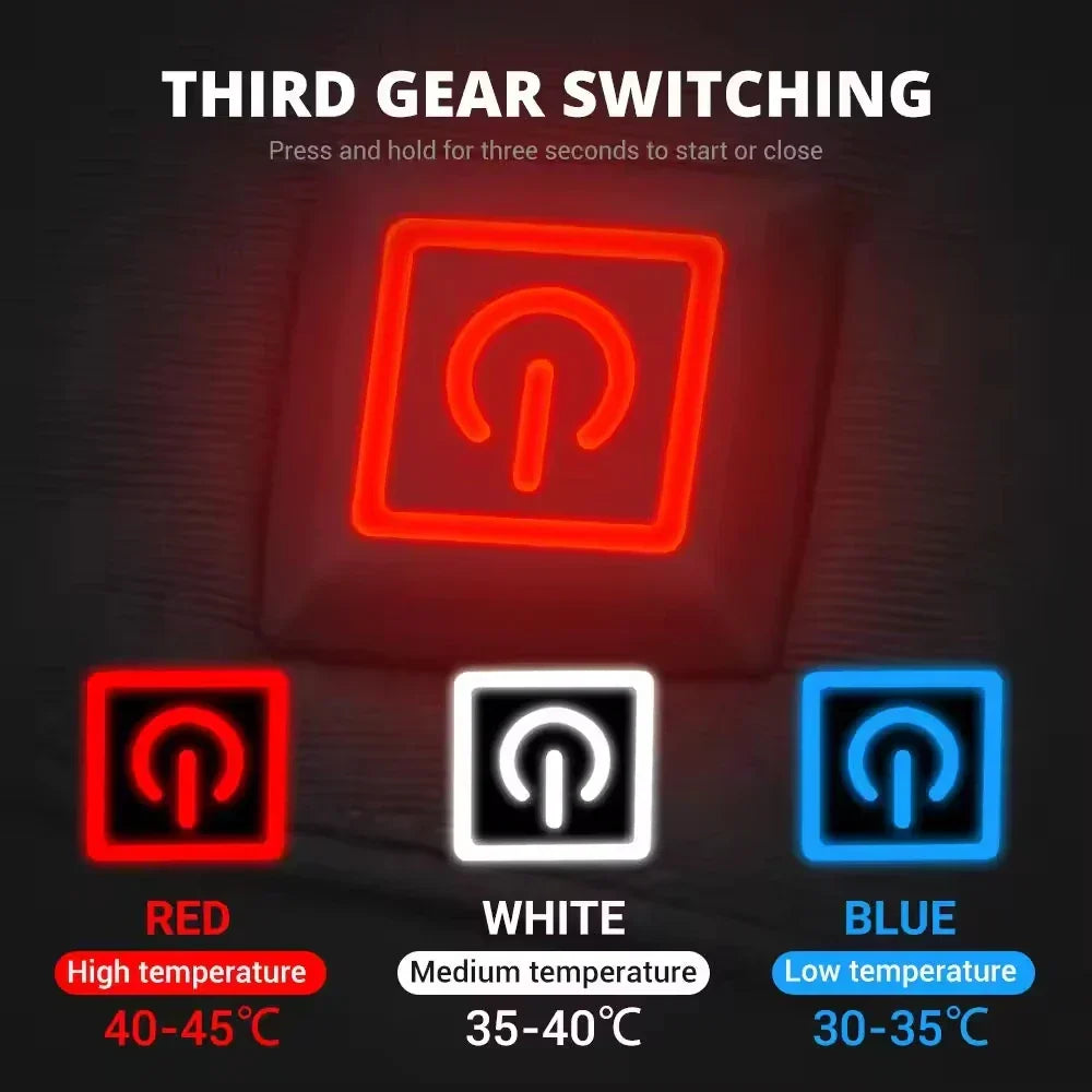Smart Rechargeable Thermal Gloves – 3 Heat Settings for All