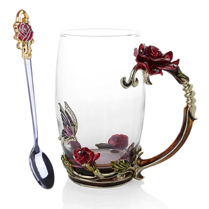 Elegant Coffee and Tea Mug Set - Perfect Gift for Her