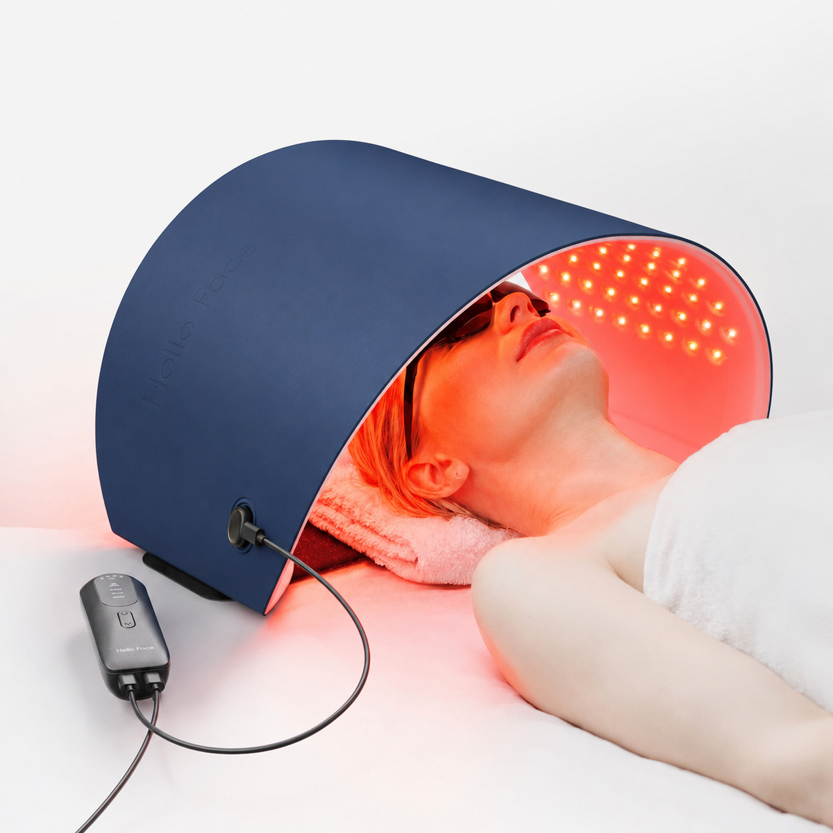 LED Face and Body Mask with 720 Chips | 4 Light Modes in Red, Blue, Amber, Near-Infrared