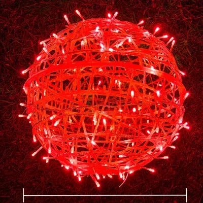 Hanging Spheres – LED Garden Ball Lights for Outdoor Use