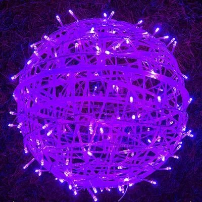 Hanging Spheres – LED Garden Ball Lights for Outdoor Use