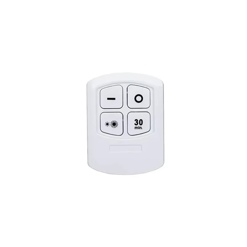 Battery-Powered LED Lamp with Remote and Adjustable Settings
