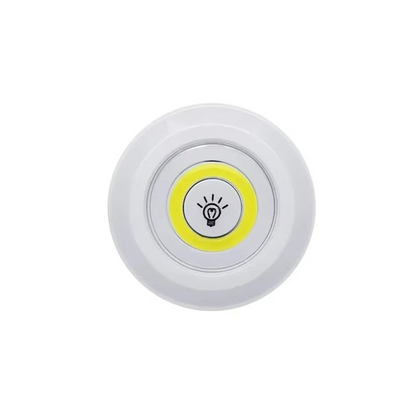 Battery-Powered LED Lamp with Remote and Adjustable Settings