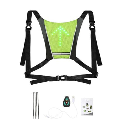 Smart Safety Vest with LED Indicators