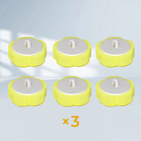 18×Brush Heads-LEMON