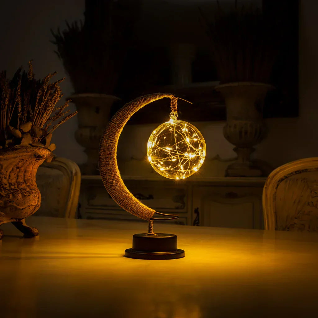 Lunar Radiance Decorative Lamp – Enchanting Glow for Your Space