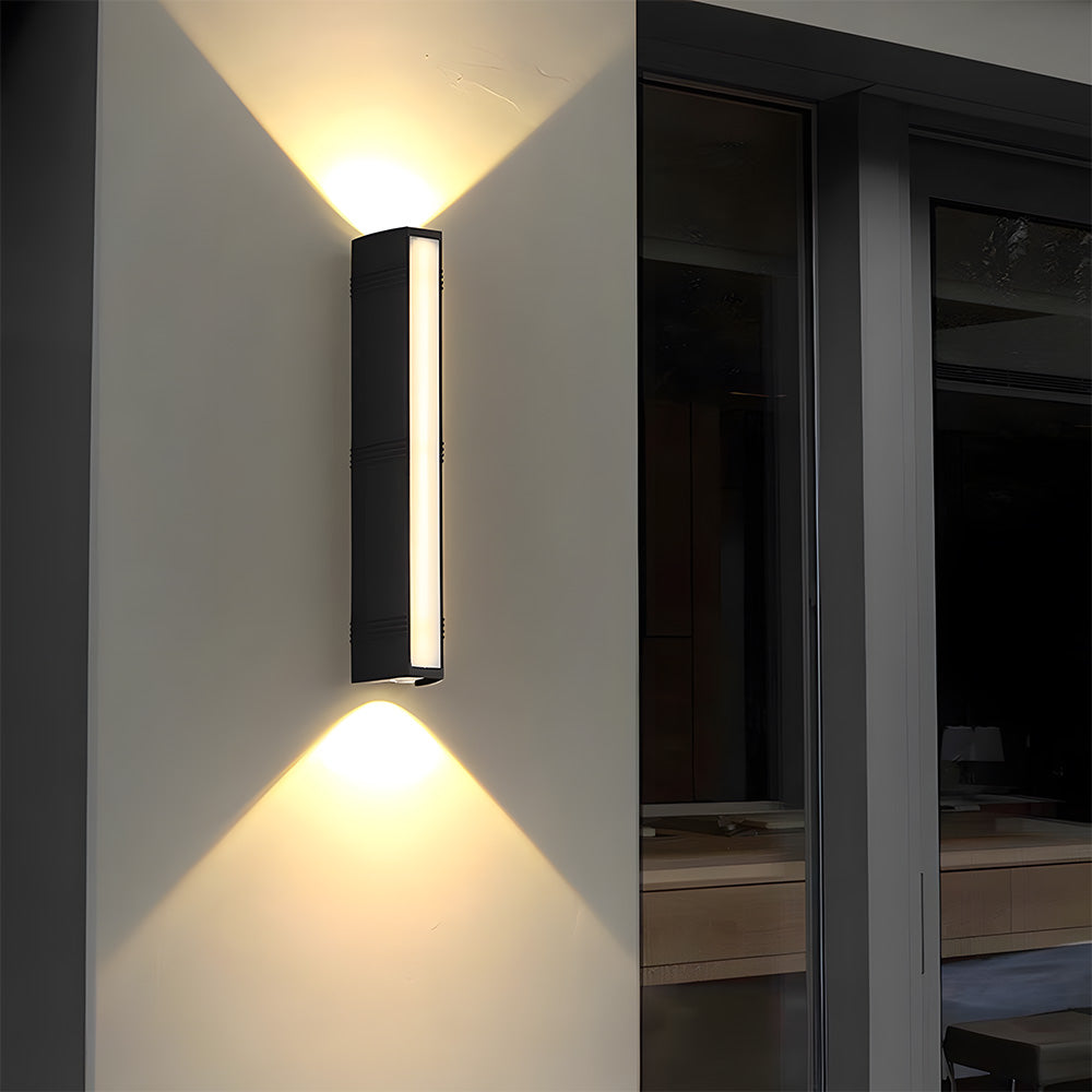 Weather-Resistant LED Wall Light for Outdoor Spaces - Bright for Gardens and Patios