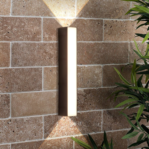 Weather-Resistant LED Wall Light for Outdoor Spaces - Bright for Gardens and Patios