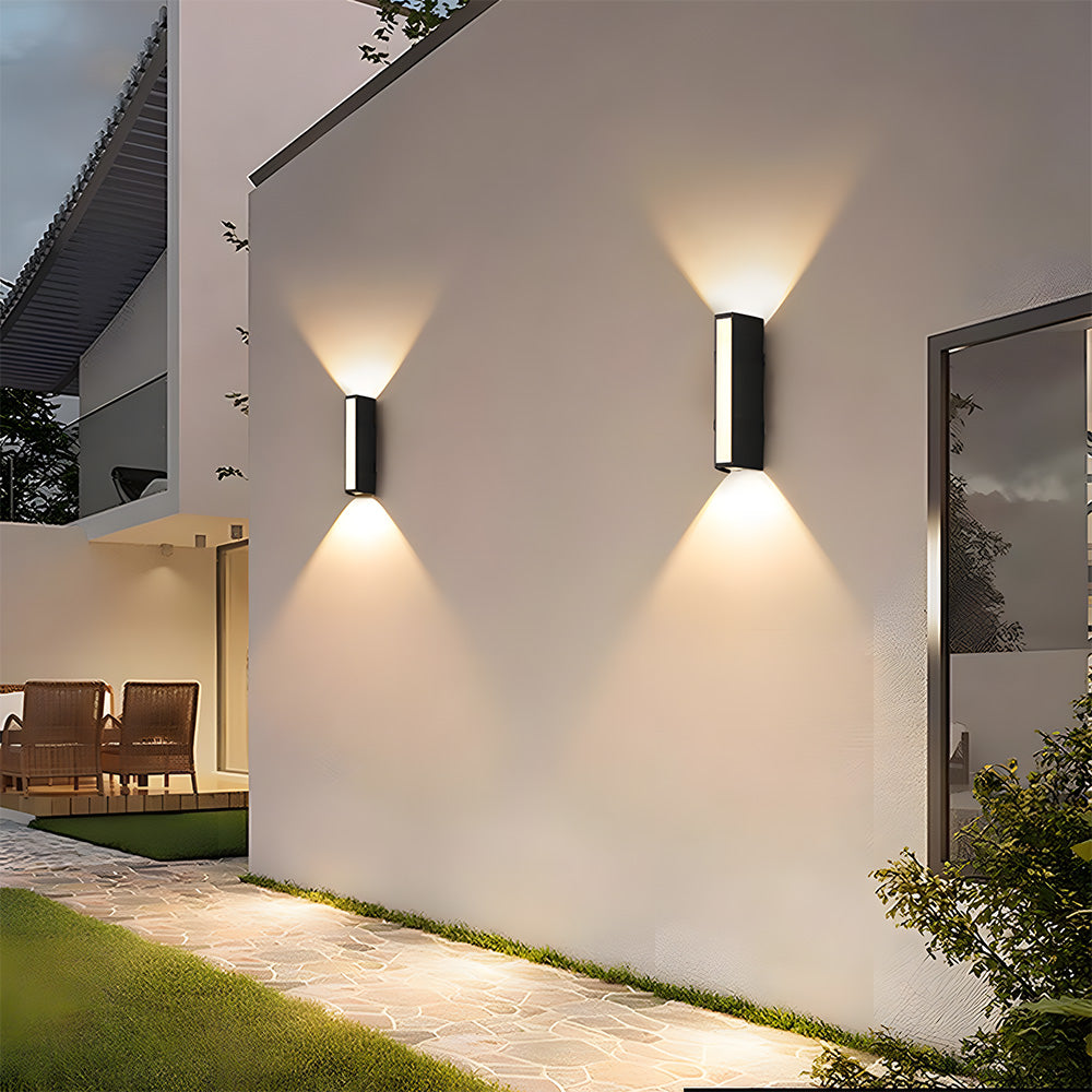 Weather-Resistant LED Wall Light for Outdoor Spaces - Bright for Gardens and Patios