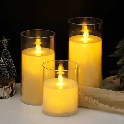 Remote-Controlled Adjustable LED Candles for a Cozy Ambiance