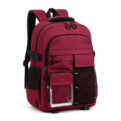 Versatile Multi-Section Backpack for School and Beyond
