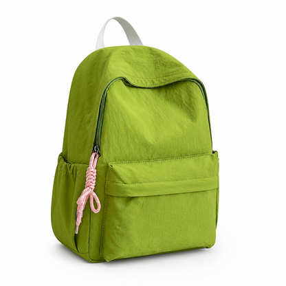Chic Floral Pattern Multi-Compartment Backpack
