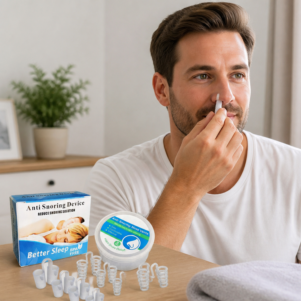 Comfortable Silicone Nasal Expander for Better Sleep