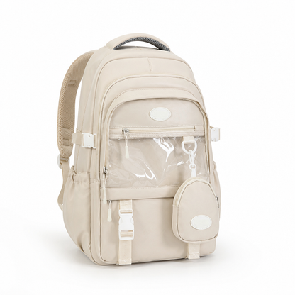 Clear View School Backpack with Comfortable Padded Straps