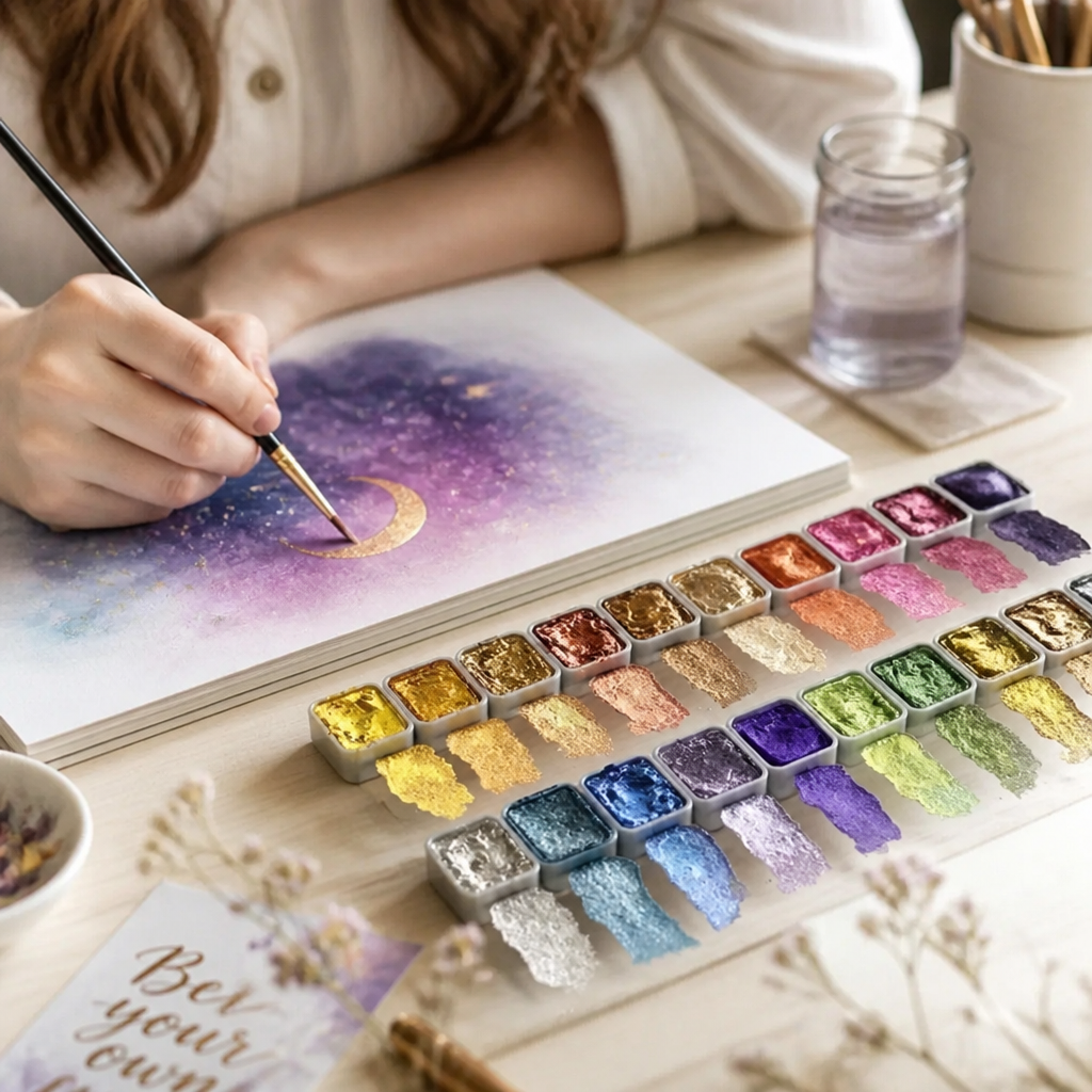 Lustrous Pearl Hue Pigment Collection (60 Shades)