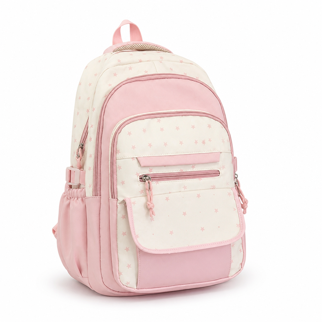 Spacious Waterproof Backpack for Students with Comfort Straps