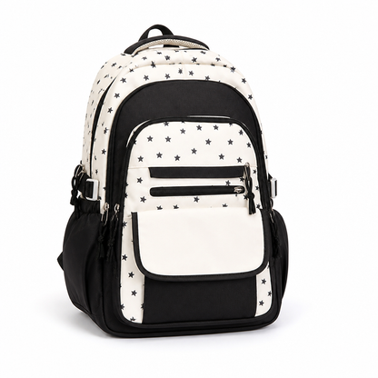 Spacious Waterproof Backpack for Students with Comfort Straps