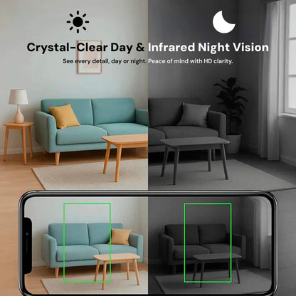 Discreet Home Surveillance Camera with Smart Alerts