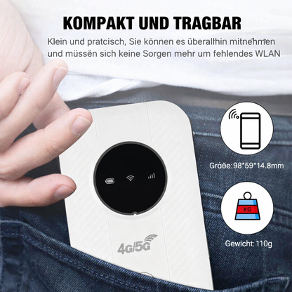 Portable 4G LTE WiFi Router – Fast Mobile Hotspot