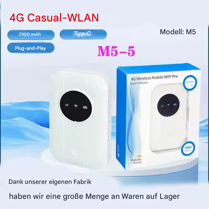 Portable 4G LTE WiFi Router – Fast Mobile Hotspot
