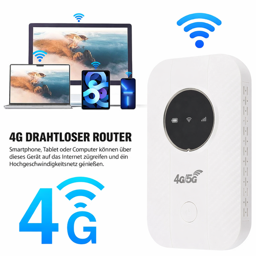 Portable 4G LTE WiFi Router – Fast Mobile Hotspot