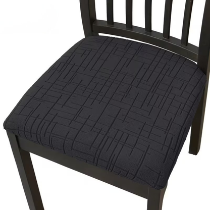 Stylish Stretchable Chair Covers with Elegant Cross Pattern