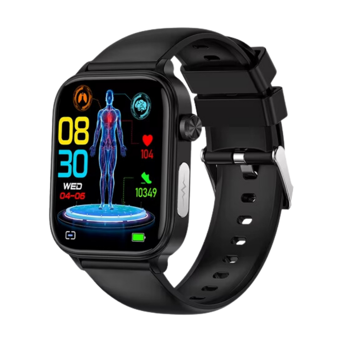 Health Tracker Smartwatch featuring ECG Monitoring