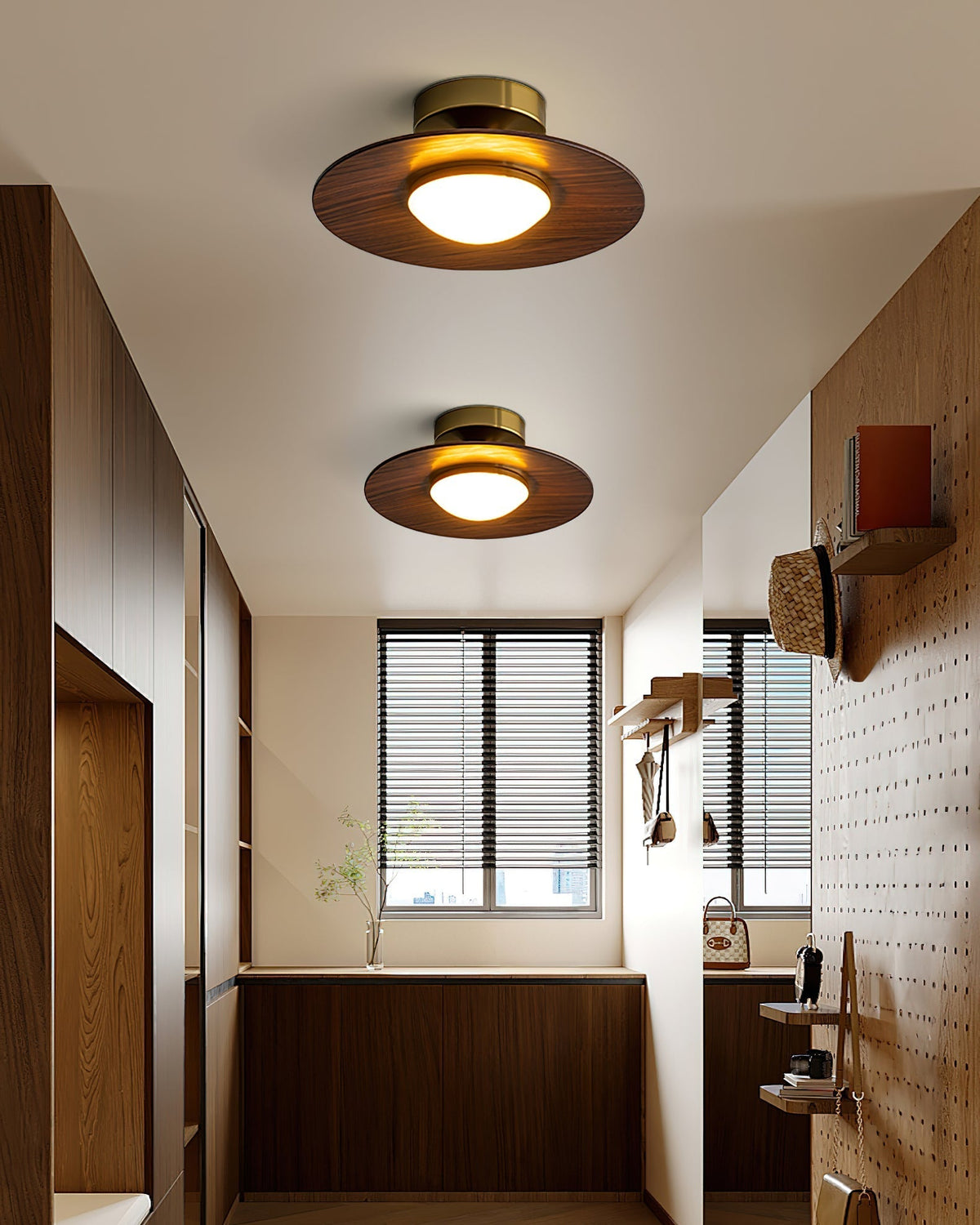 Elegant LED Ceiling Fixture for Modern Living Spaces
