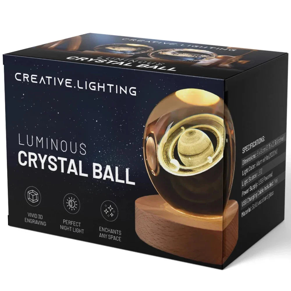Celestial Glow Orb – Enchanting LED Home Illumination