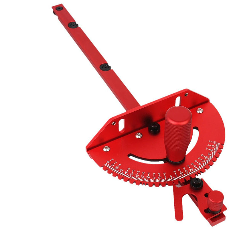 Adjustable Angle Miter Gauge | Precise Aluminum Construction