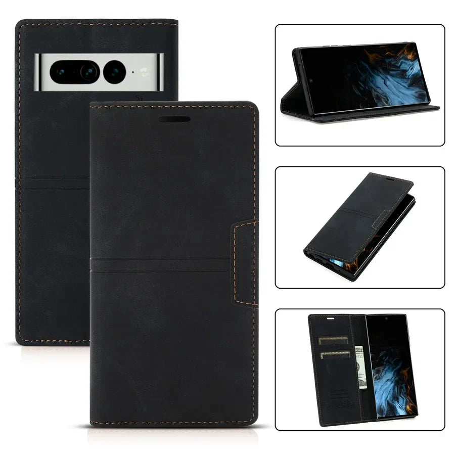 Sleek Magnetic Phone Case Wallet for Google Pixel